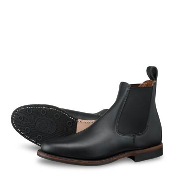 Red Wing Williston Chelsea 6-Inch Boot in Featherstone Leather Wandelschoenen Heren Zwart - 9438